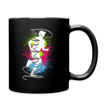 Running Sport Jogger Runner Course Jogging Running - Mug uni - noir - Droite