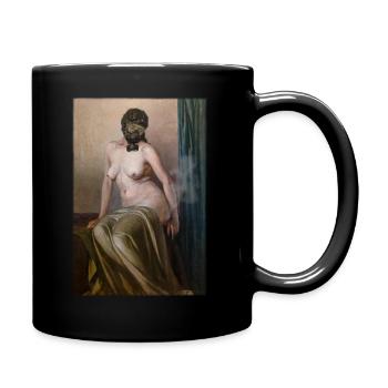 Gas Woman Vintage - Mug uni - noir - Droite