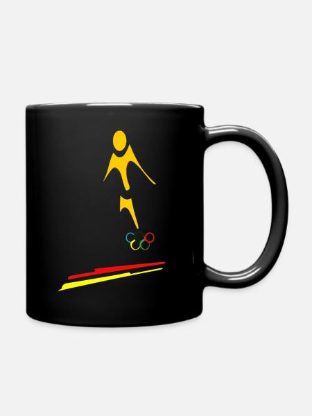 Olimpiada - Tasse einfarbig - Schwarz