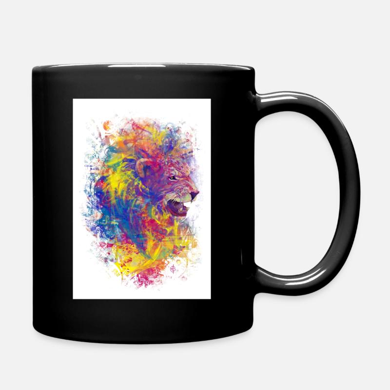 Rainbowlion izup2u - Mug uni - noir
