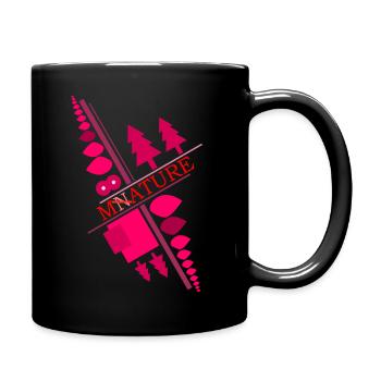 N(M)ature - Tasse einfarbig - Schwarz - Rechts