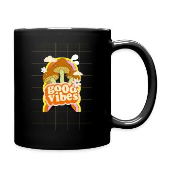 Quote Hive - Full Colour Mug - black - Right