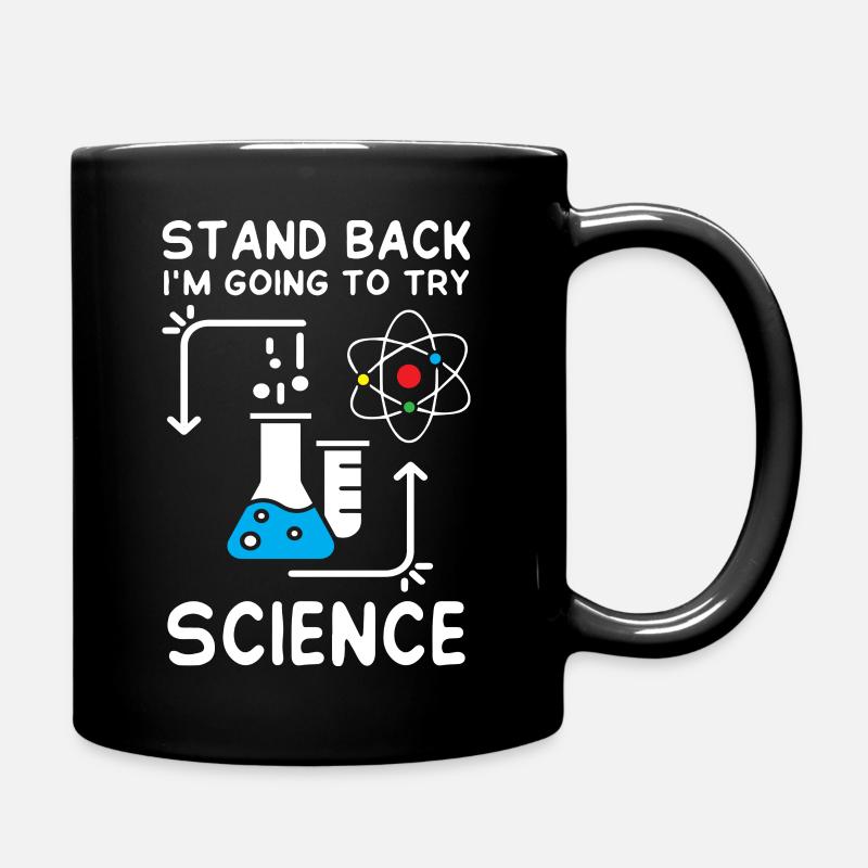 Je vais essayer la science - Mug uni - noir