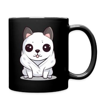 Dokoi le chien - Mug uni - noir - Droite