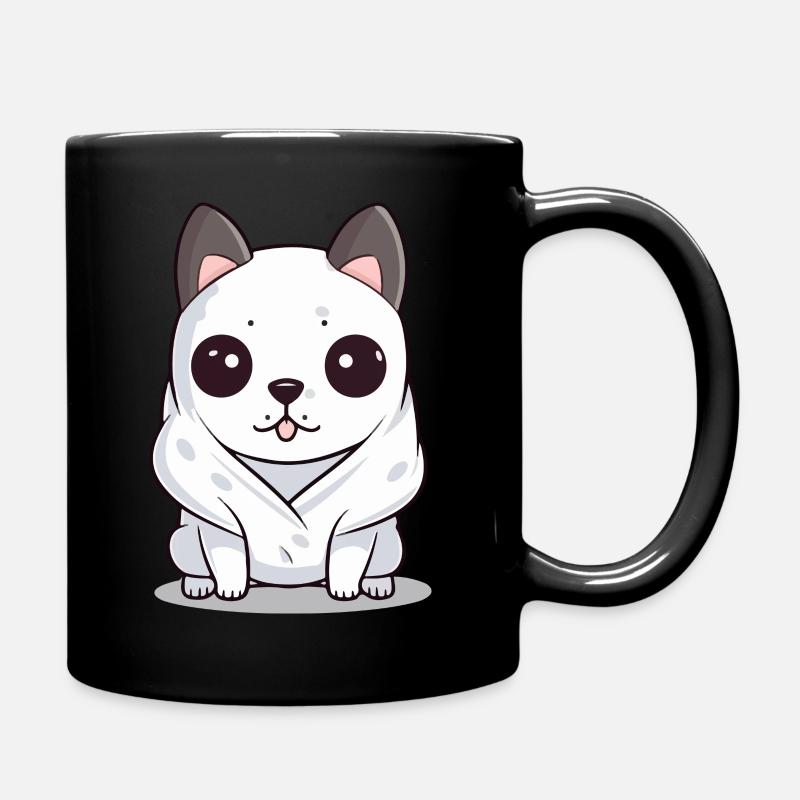 Dokoi der Hund - Tasse einfarbig - Schwarz
