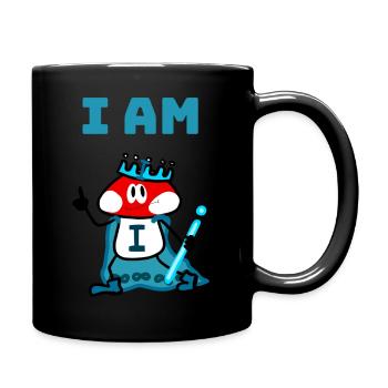 I AM I - Full Colour Mug - black - Right
