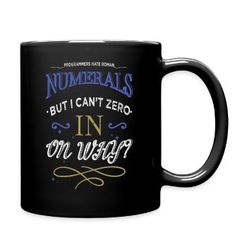Dictons Déclaration de paix Fierté Hippy Citation - Mug uni - noir - Droite