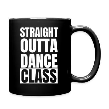 Dancing Dance Music - Full Colour Mug - black - Right