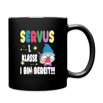 Design amusant pour la rentrée bavaroise - Mug uni - noir - Droite