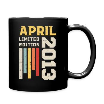 April 2013 - Birthday Gift April 2013 April - Full Colour Mug - black - Right