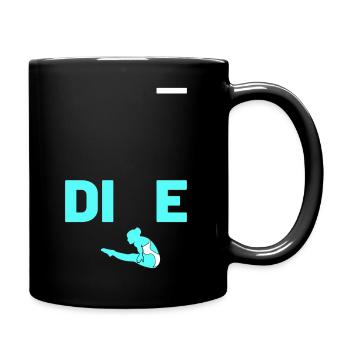 DIVE - Tasse einfarbig - Schwarz - Rechts