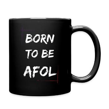 Born - Tasse einfarbig - Schwarz - Rechts