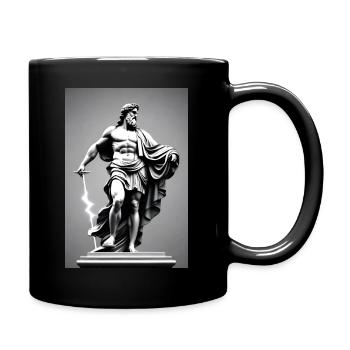 Zeus III - Tasse einfarbig - Schwarz - Rechts