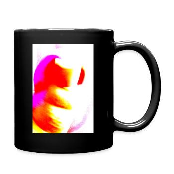 Knubbel dein Freund - Tasse einfarbig - Schwarz - Rechts