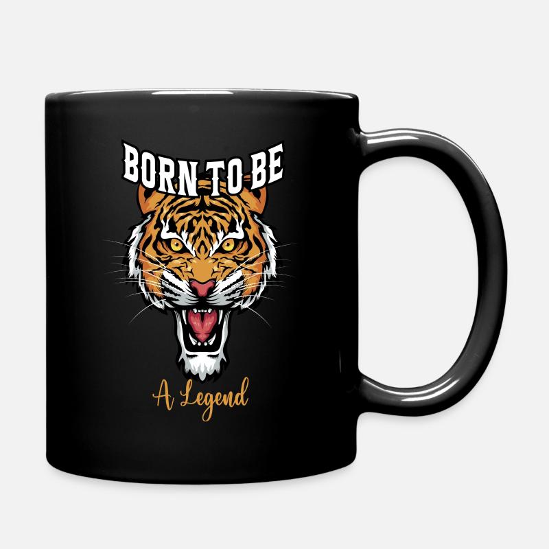 BORN TO BE A LEGEND - Tasse einfarbig - Schwarz