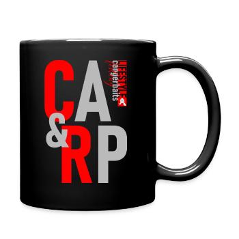 Karpfen-König: Das Perfekte Geschenk für Angelfans - Tasse einfarbig - Schwarz - Rechts