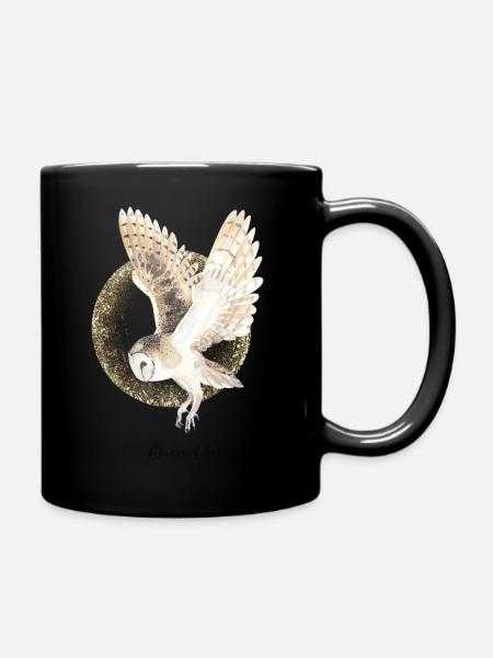 Barn owl - Mug uni - noir