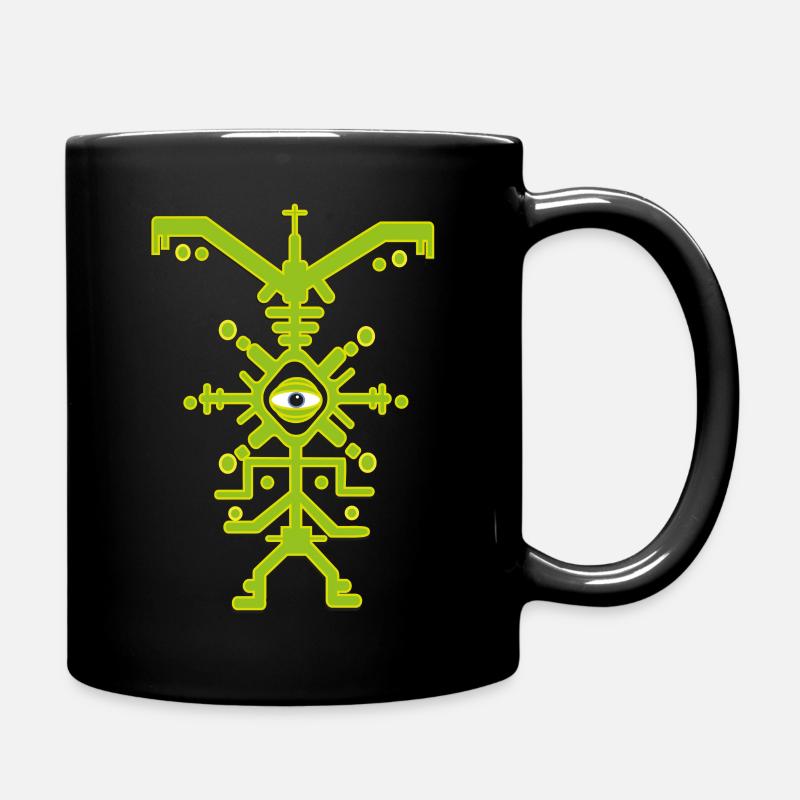 Party Man Cyclone psychédélique - Mug uni - noir