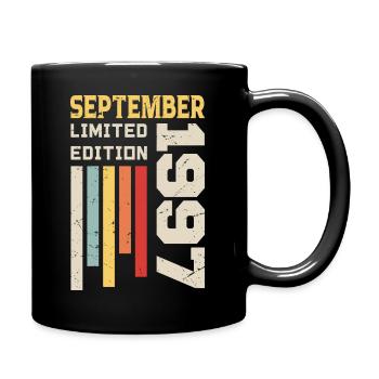 September 1997 Birthday Gift September 1997 - Full Colour Mug - black - Right