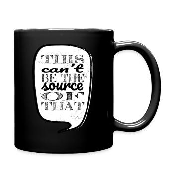Docteur heureux - Mug uni - noir - Droite