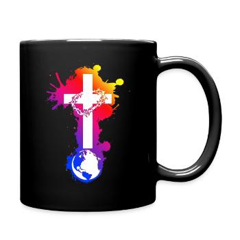 14 - Tasse einfarbig - Schwarz - Rechts