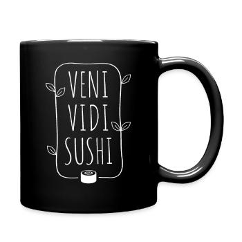 Veni Vidi Sushi - Full Colour Mug - black - Right