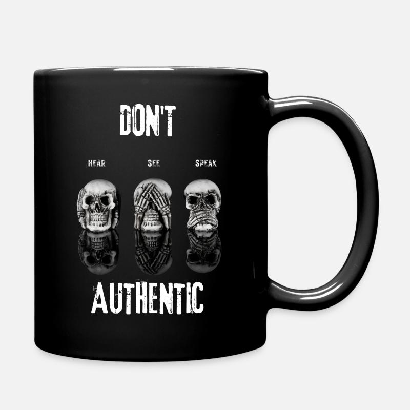Skull - Full Colour Mug - black
