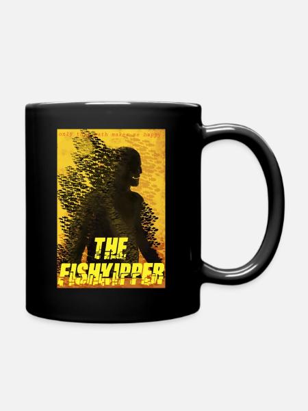 THE FISHKEEPER2 - Full Colour Mug - black