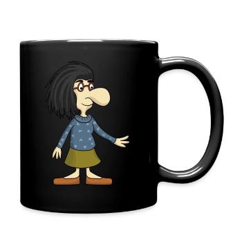 MRS NOSE - Full Colour Mug - black - Right