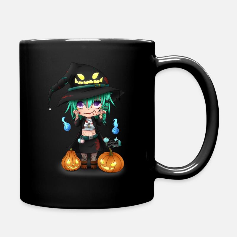 Meara Halloween - Tasse einfarbig - Schwarz