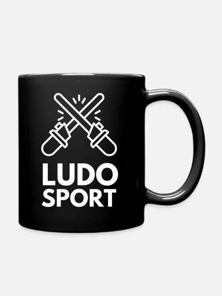 Ludo Sport Lightsaber - Full Colour Mug - black