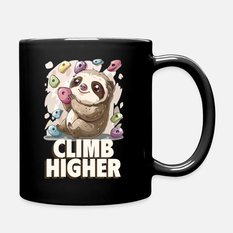 Ascension de paresseux - Mug uni - noir