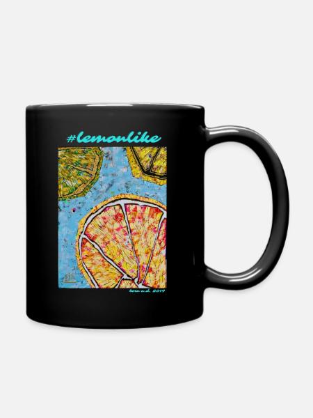 #lemonlike - Mug uni - noir