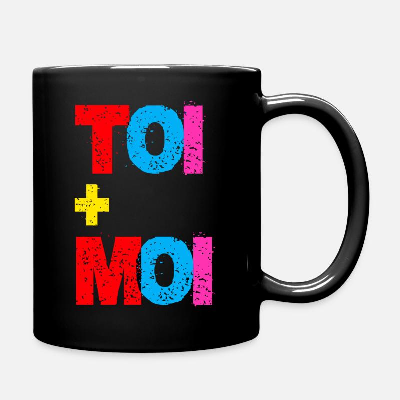 TOI + MOI - Mug uni - noir