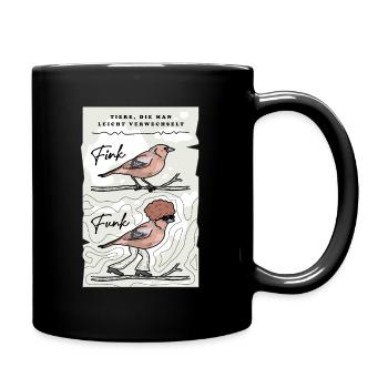 Fink Funk - Tasse einfarbig - Schwarz - Rechts