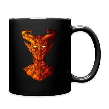 Devil - Full Colour Mug - black - Right