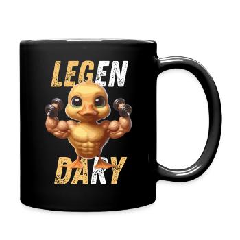 Gym Fitness Sport Canard - Mug uni - noir - Droite