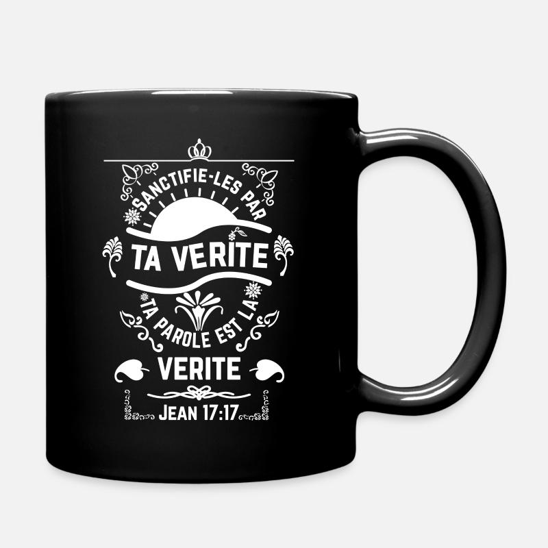 Jeans 1717 BLANC - Tasse einfarbig - Schwarz