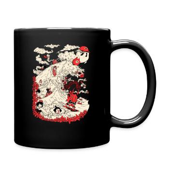 Kanagawa Surf - Mug uni - noir - Droite