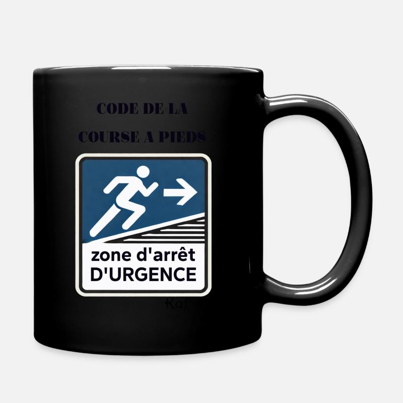 ZONE URGENCE - Mug uni - noir