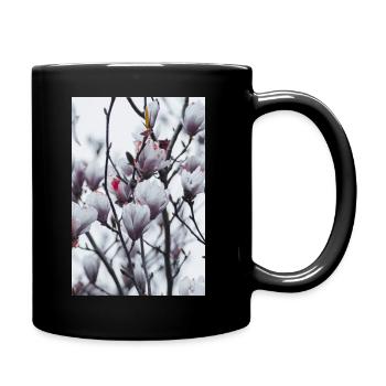 Winters crossing - Tasse einfarbig - Schwarz - Rechts