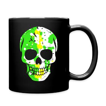 Cool skull - Full Colour Mug - black - Right