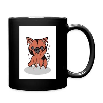 Bild 0019 - Tasse einfarbig - Schwarz - Rechts