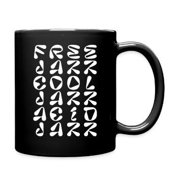 Création de logo de free jazz - Mug uni - noir - Droite