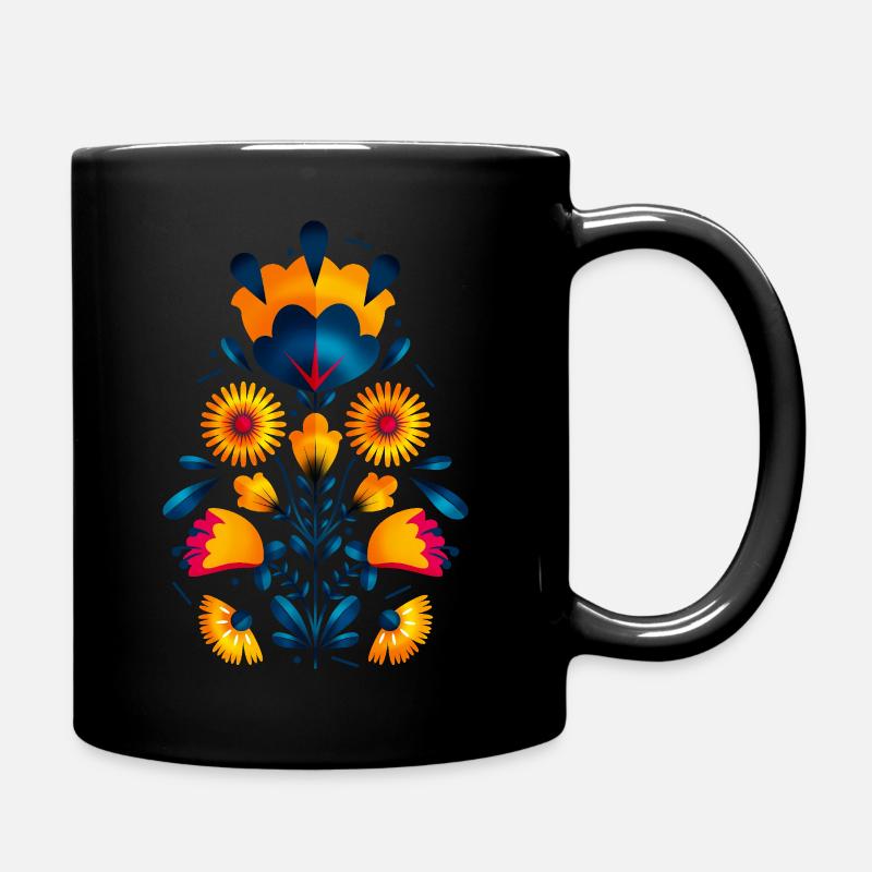 COMPOfiori - Tasse einfarbig - Schwarz