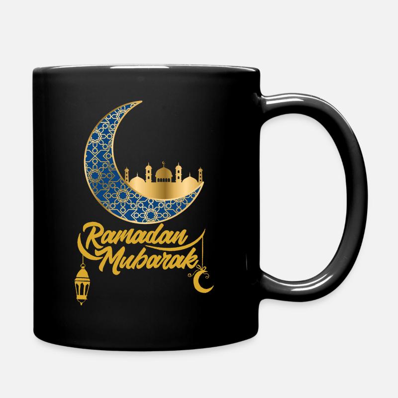 Cadeau du Ramadan Aïd Moubarak Islam Allah Musulman - Mug uni - noir