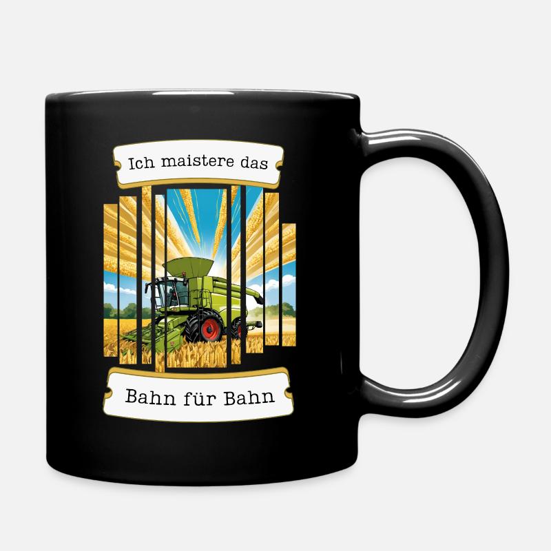 Ich maister das – Bahn für Bahn! - Tasse einfarbig - Schwarz