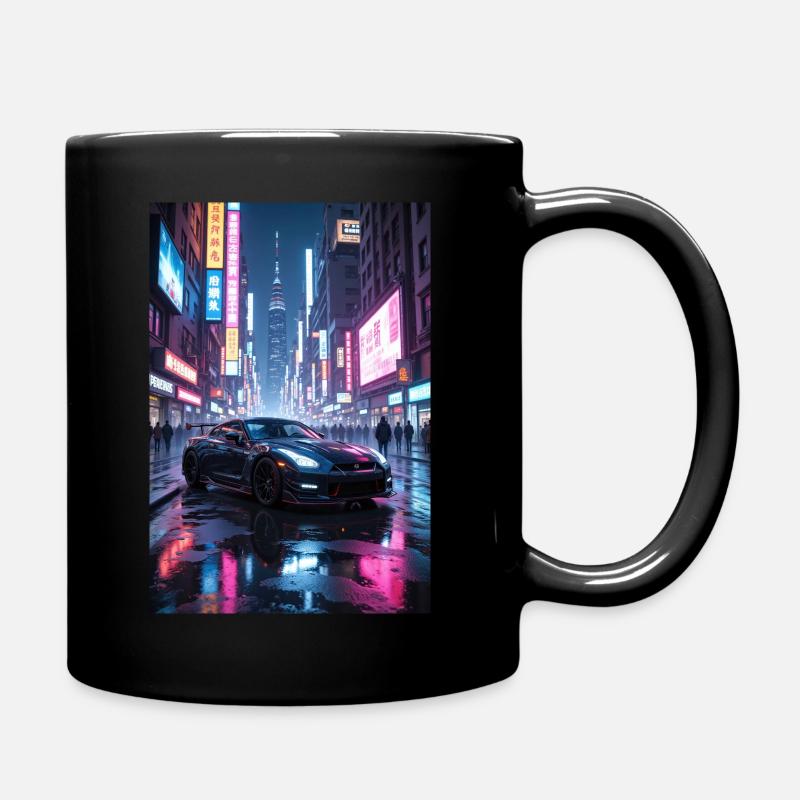 Cyberpunk automatique. - Mug uni - noir
