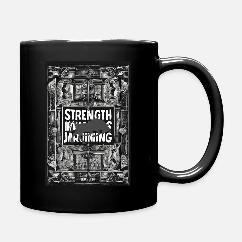 Strength - Full Colour Mug - black