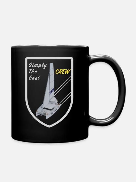 Lagoon 50 Crew Logo - Tasse einfarbig - Schwarz